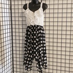 Women's polka dot dress